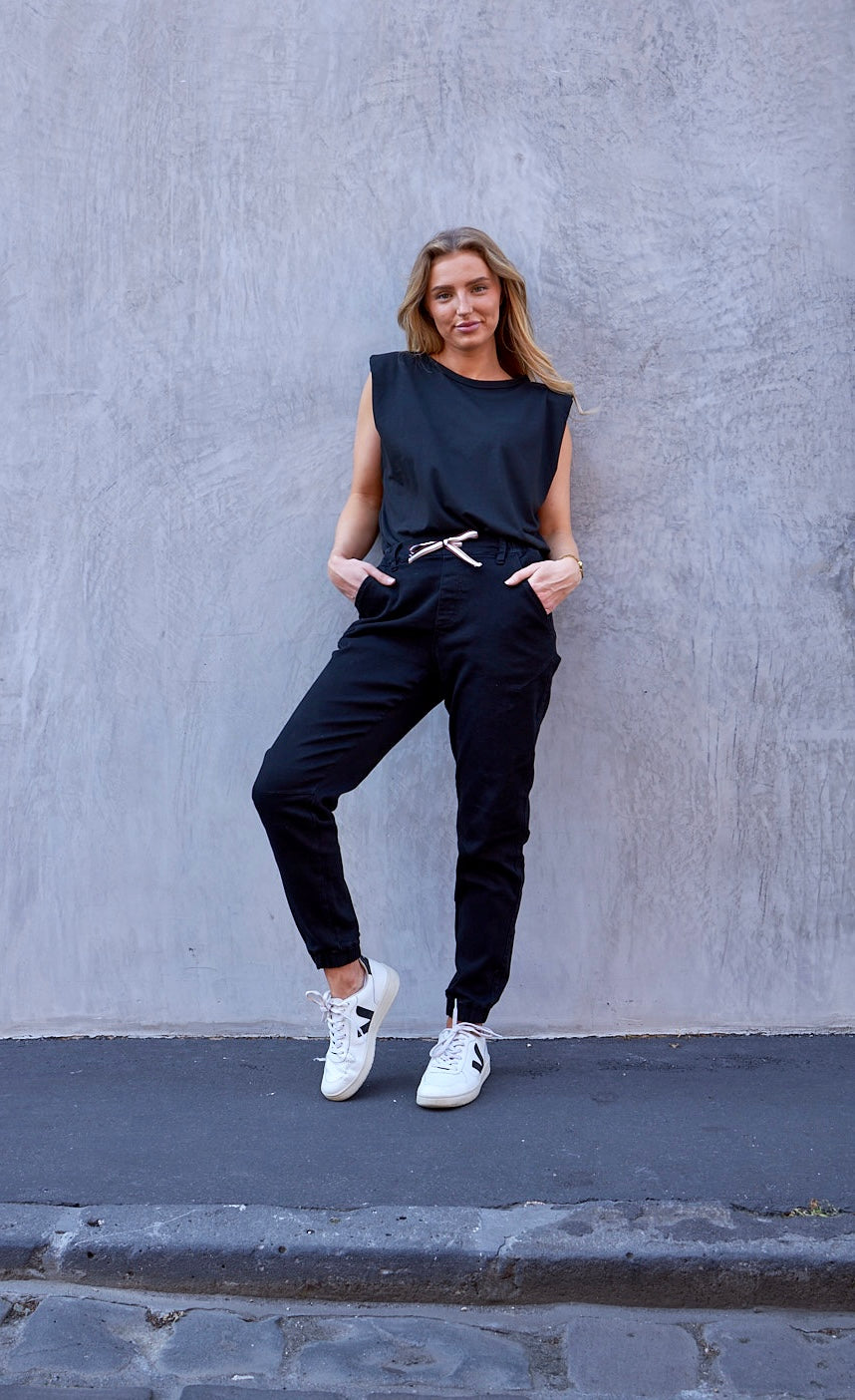 LIBBY JOGGERS BLACK