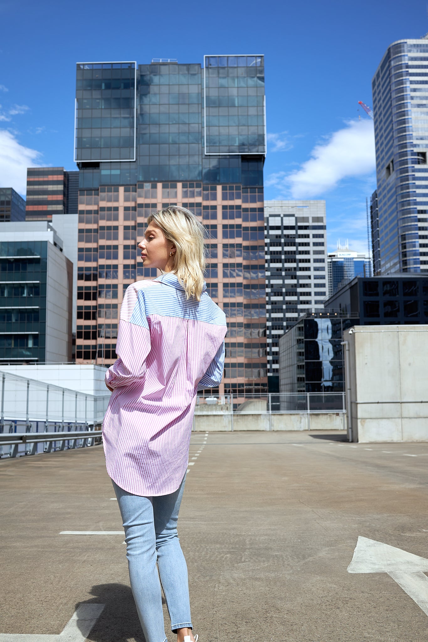 LAGUNA STRIPE SHIRT - MULTI STRIPE