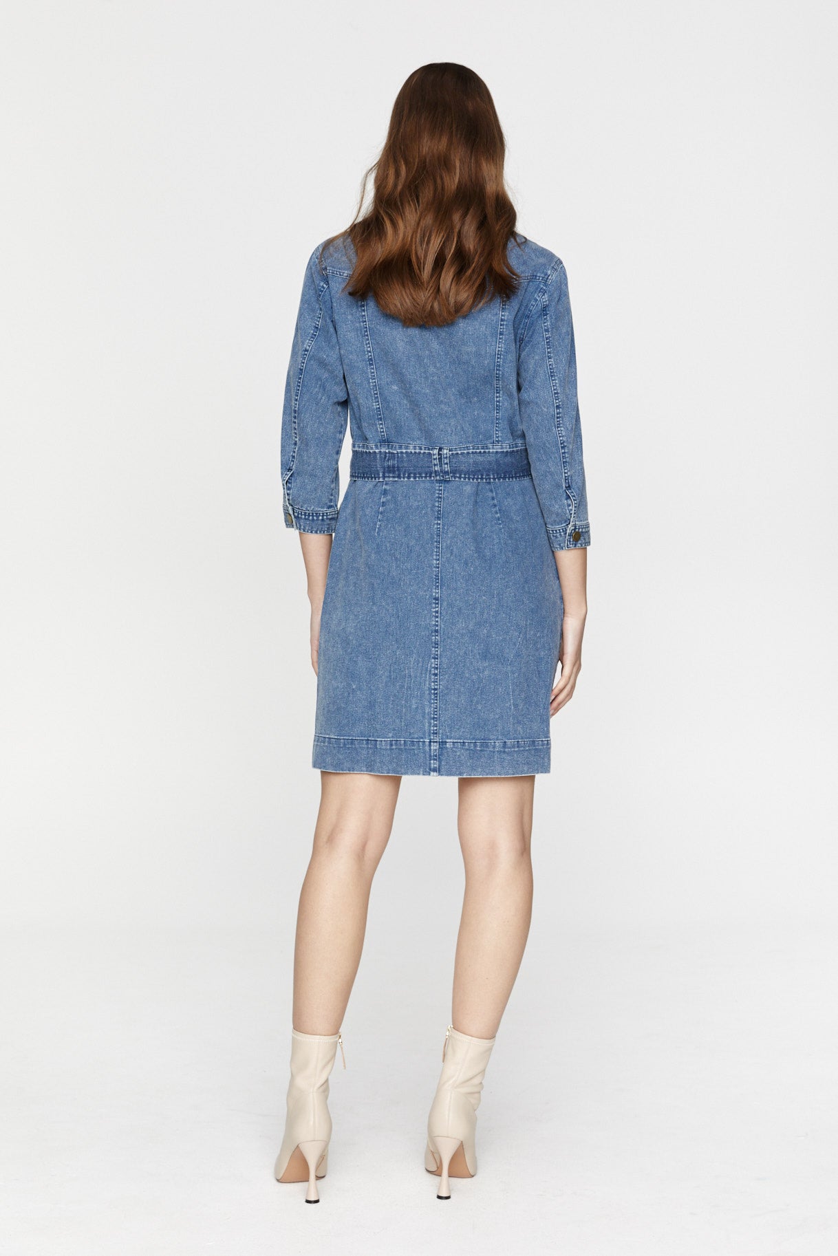 IZZIE DENIM DRESS