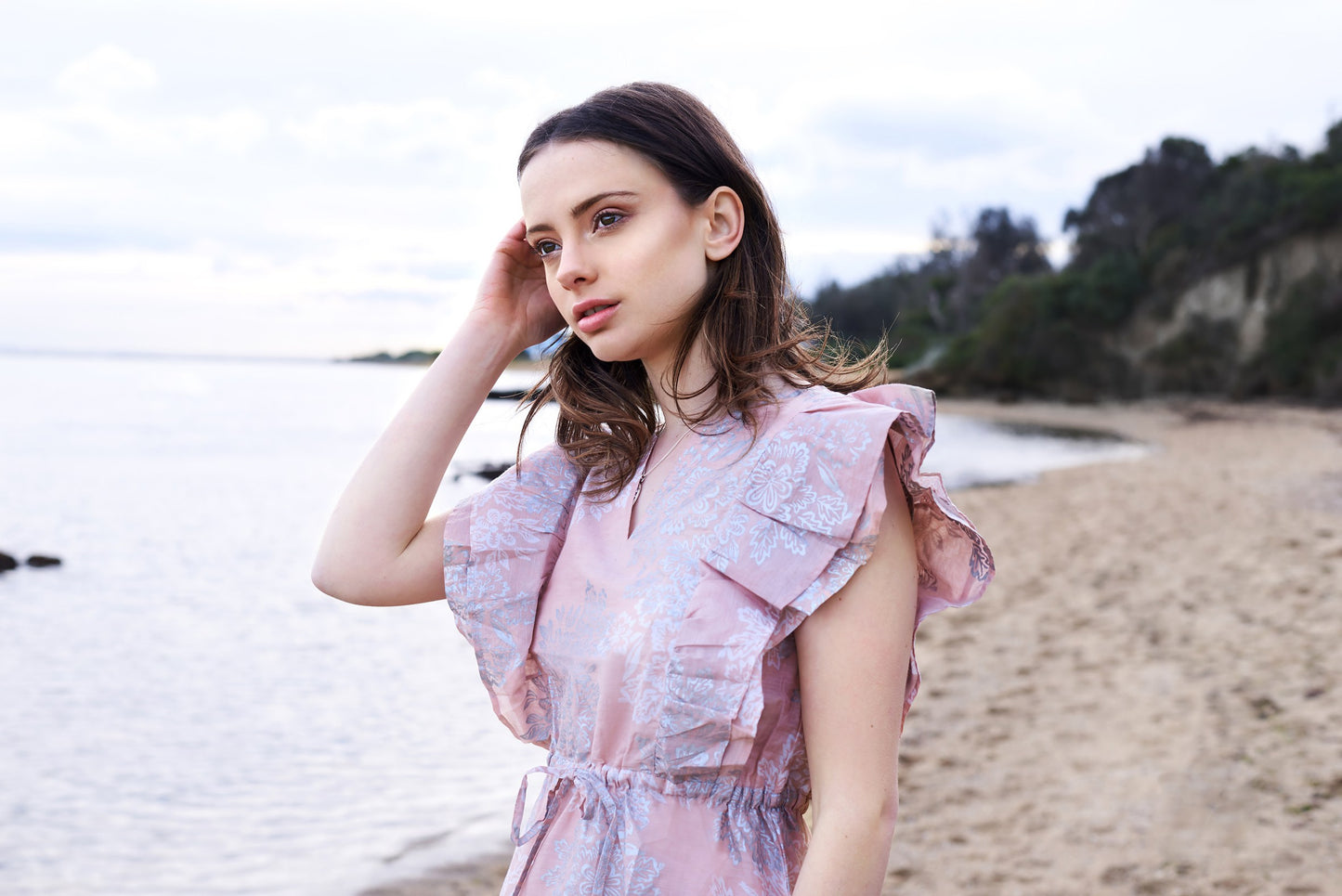 Sofia Silk Cotton Dress