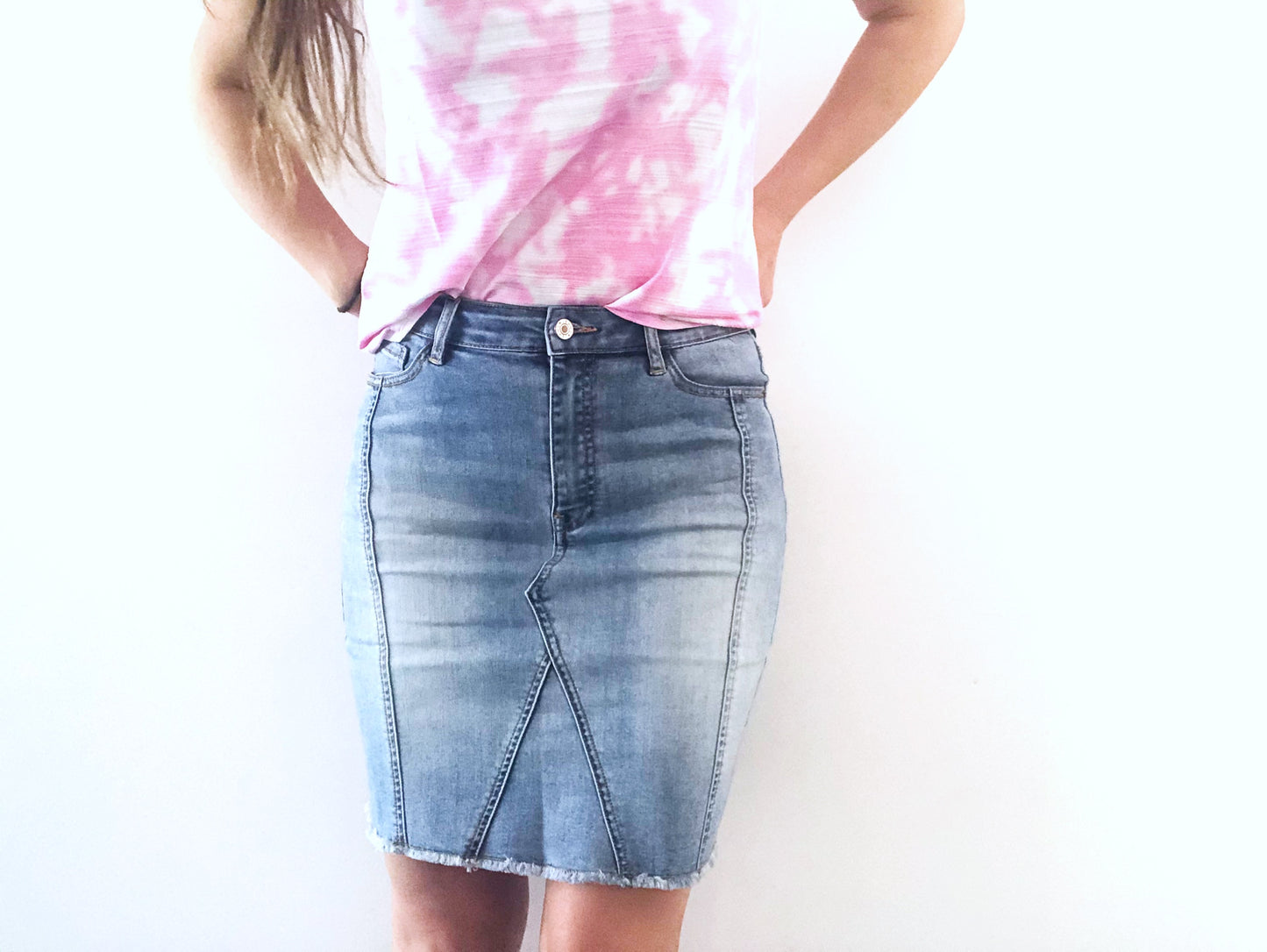 OLIVIA DENIM SKIRT