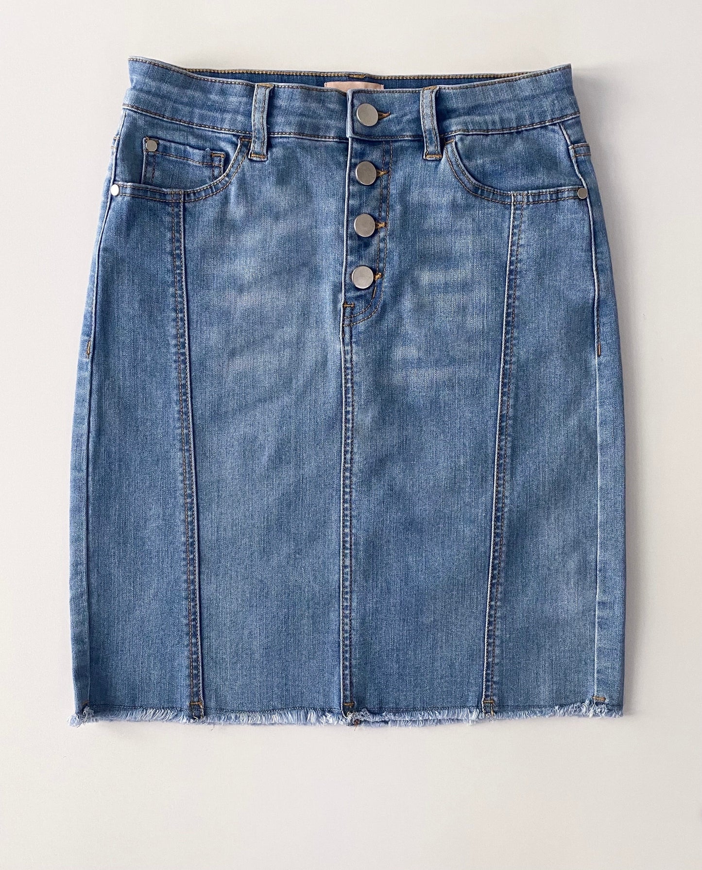 SIERRA DENIM SKIRT - BLUE