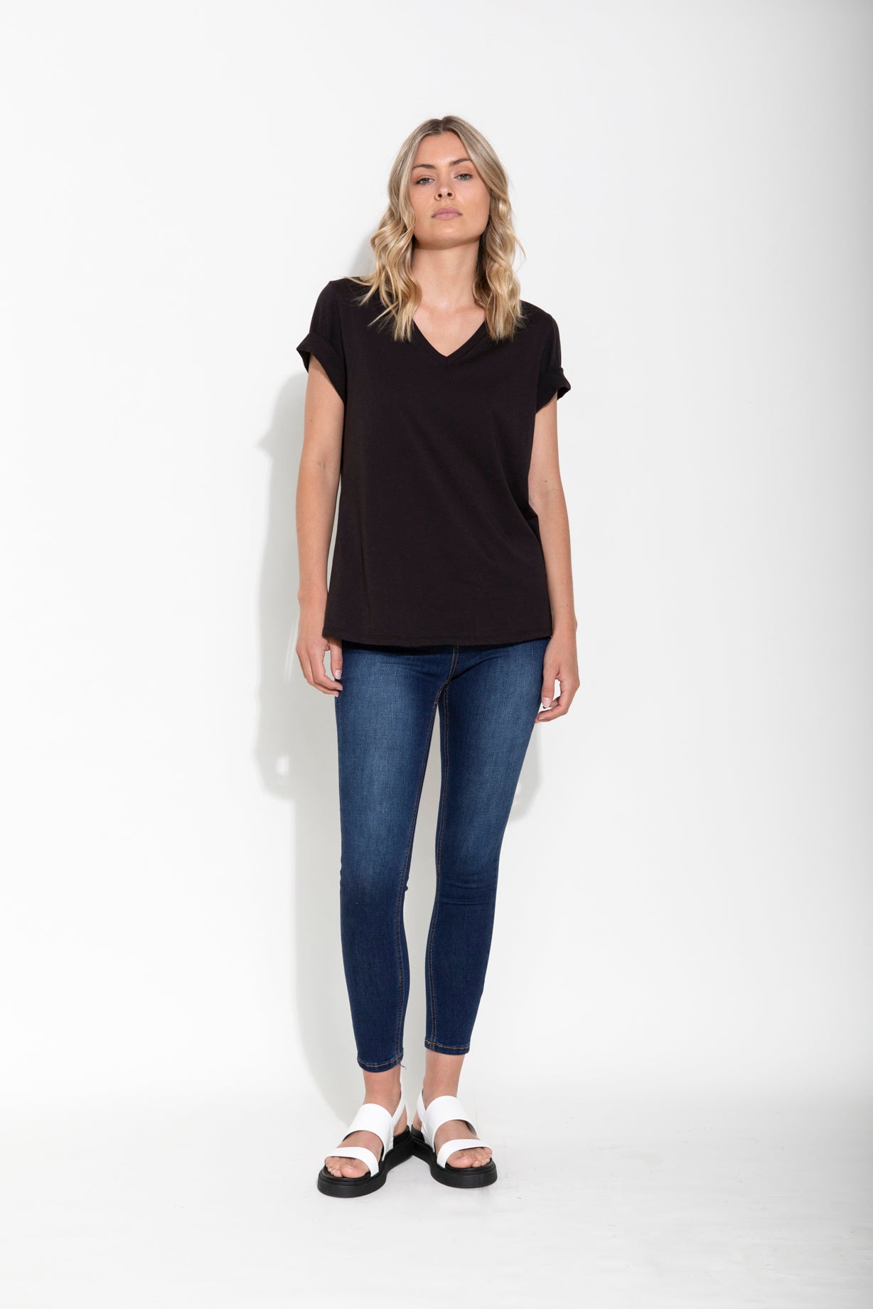 ANDI TEE ORGANIC COTTON - BLACK