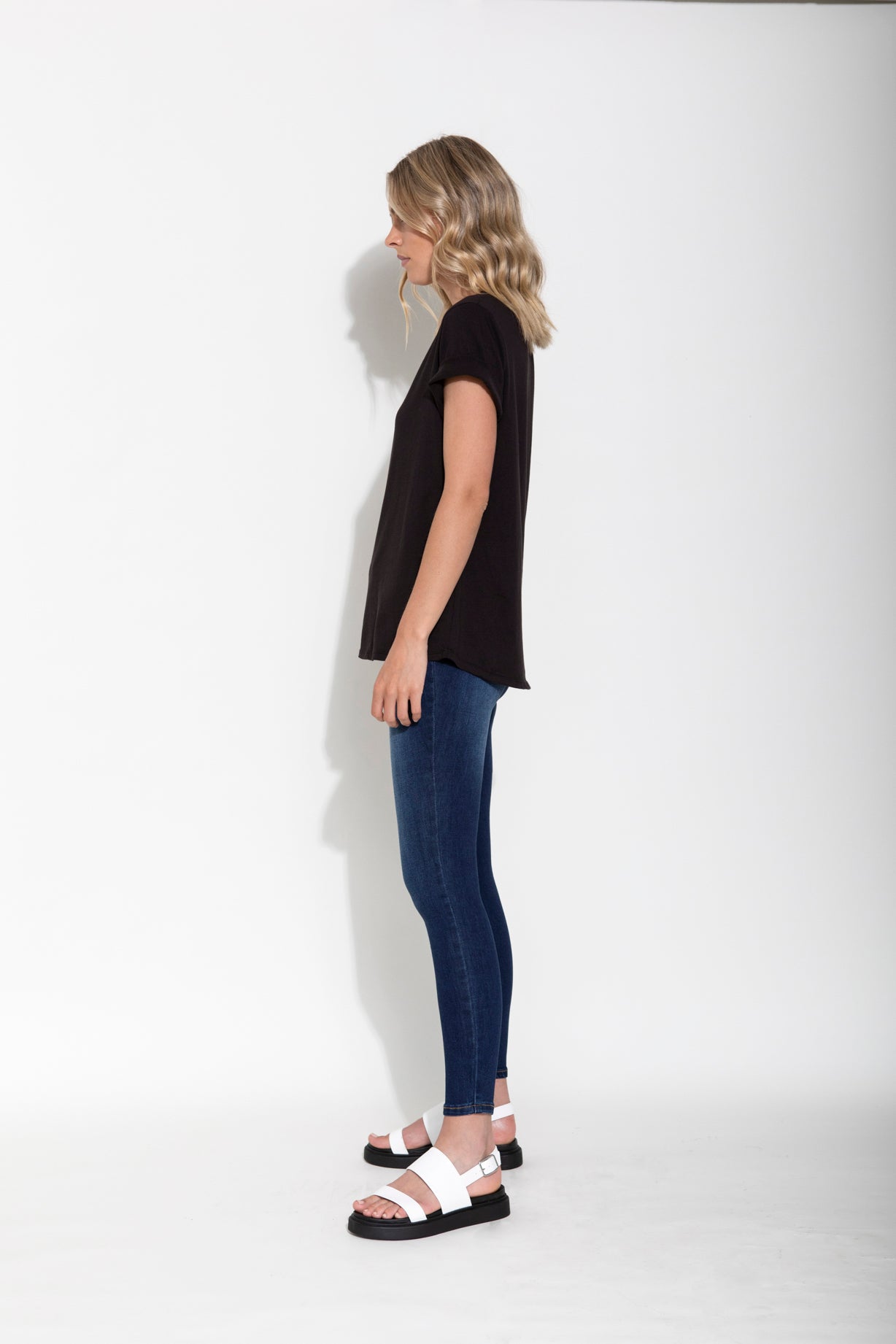 ANDI TEE ORGANIC COTTON - BLACK