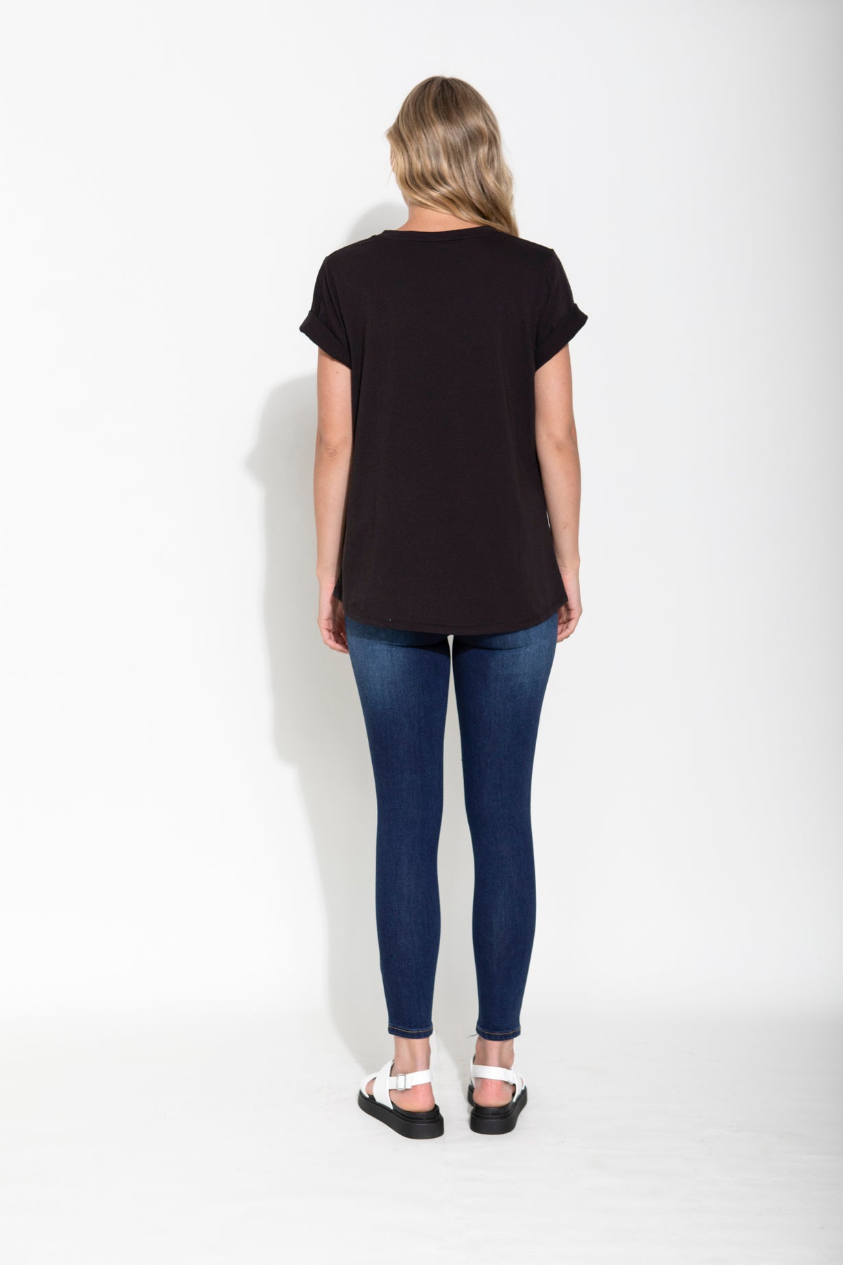 ANDI TEE ORGANIC COTTON - BLACK