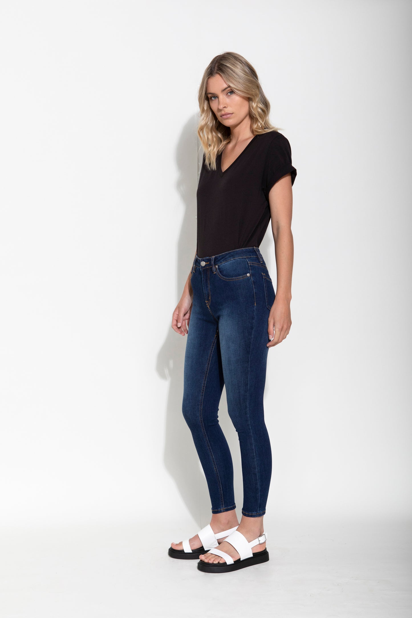 MILA HI-RISE JEAN INDIGO