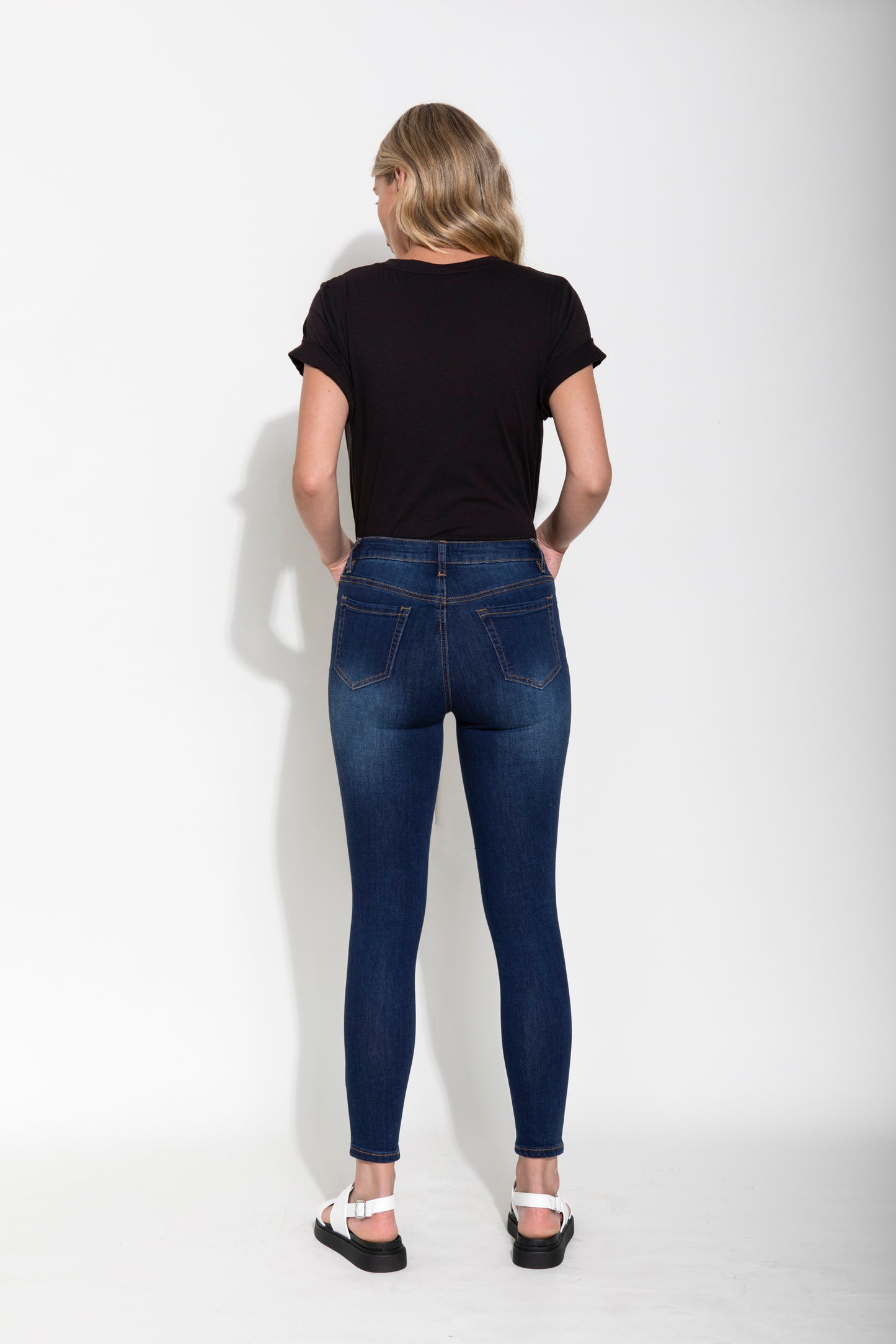 MILA HI-RISE JEAN INDIGO