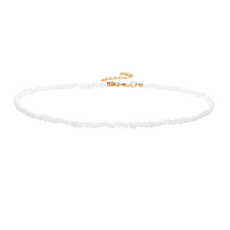 Fine Beaded Choker Necklace