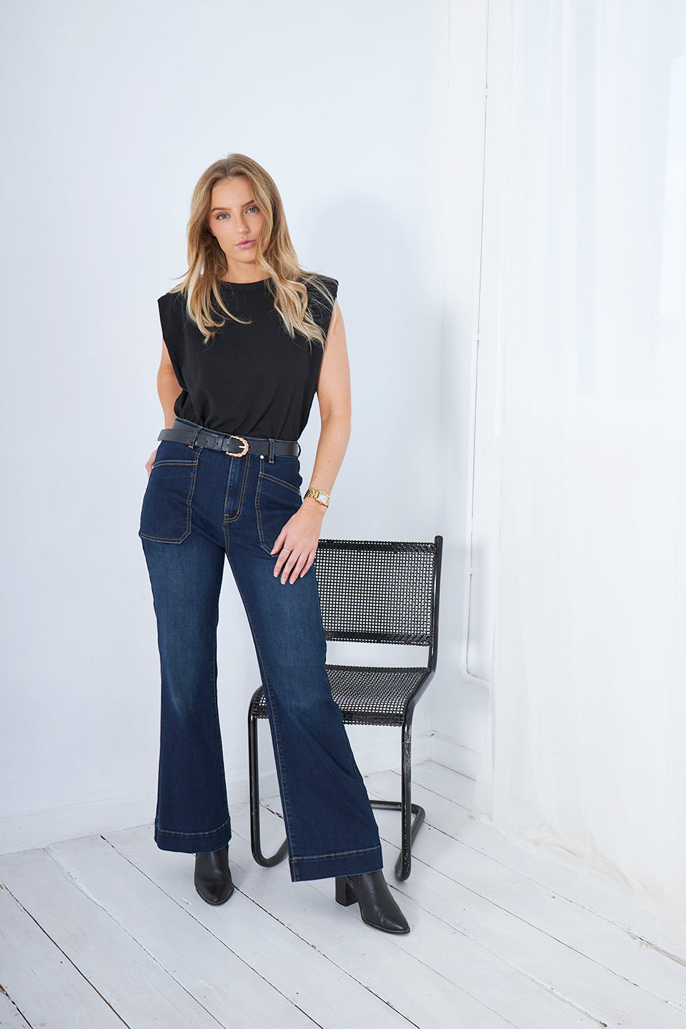 JAYNE JEAN DARK INDIGO - SOLD OUT NEW STOCK ARRIVING MID-MAY