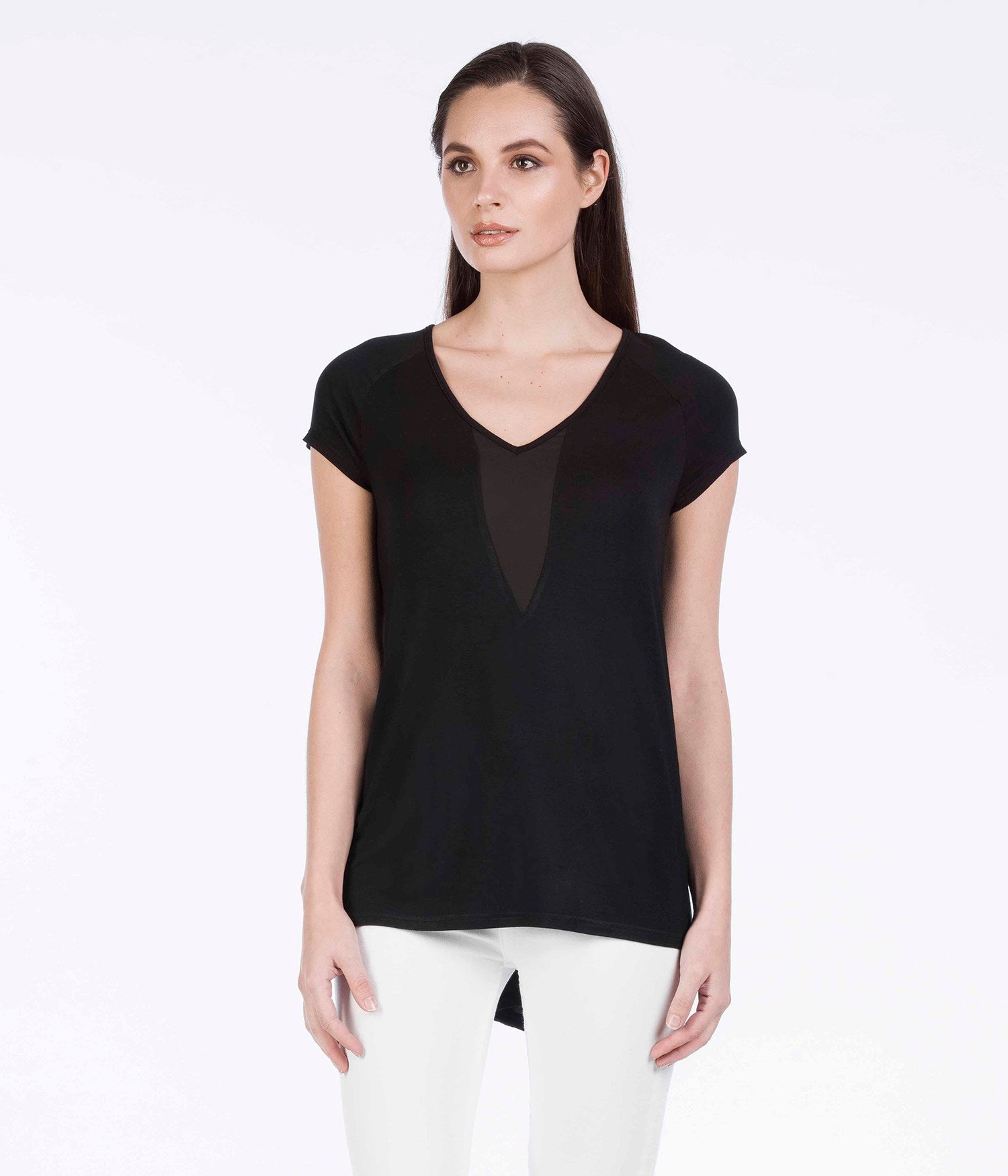 SAM TEE BLACK – SAINT ROSE